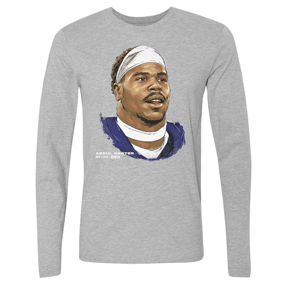 Abdul Carter Men's Long Sleeve T-Shirt | 500 LEVEL