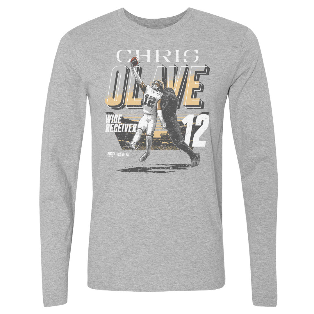Chris Olave Men's Long Sleeve T-Shirt | 500 LEVEL