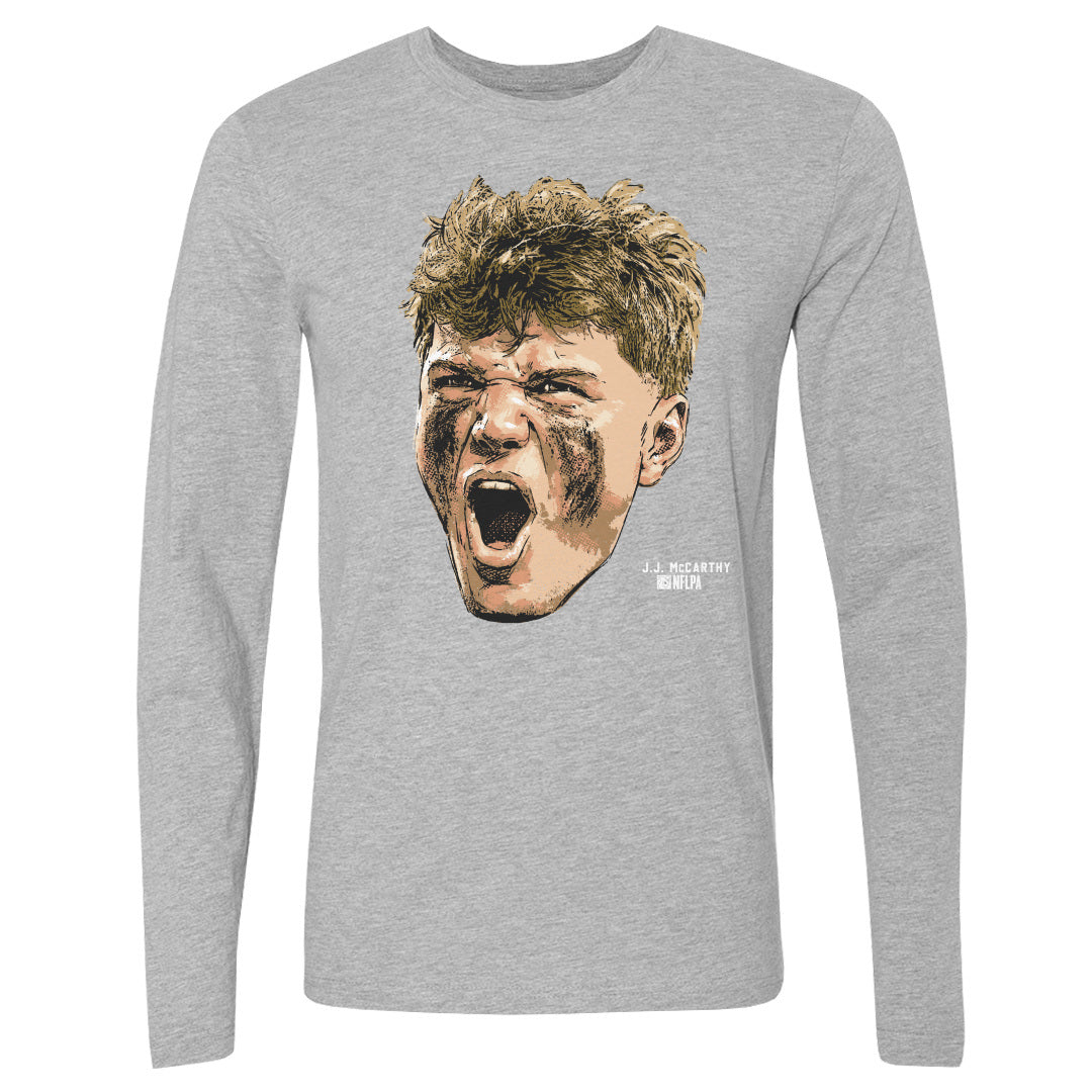 J.J. McCarthy Men's Long Sleeve T-Shirt | 500 LEVEL