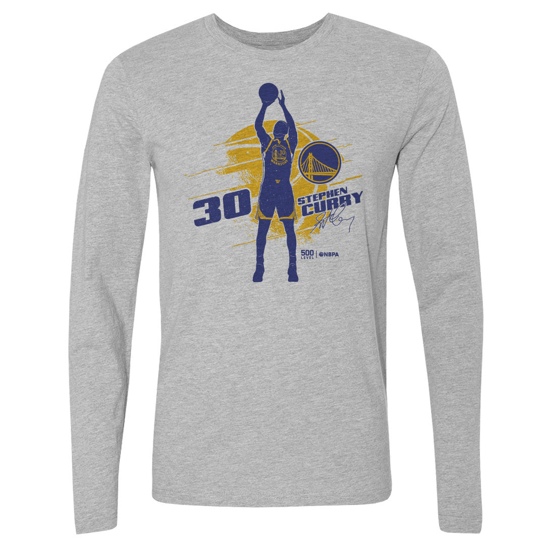 Steph Curry Men's Long Sleeve T-Shirt | 500 LEVEL