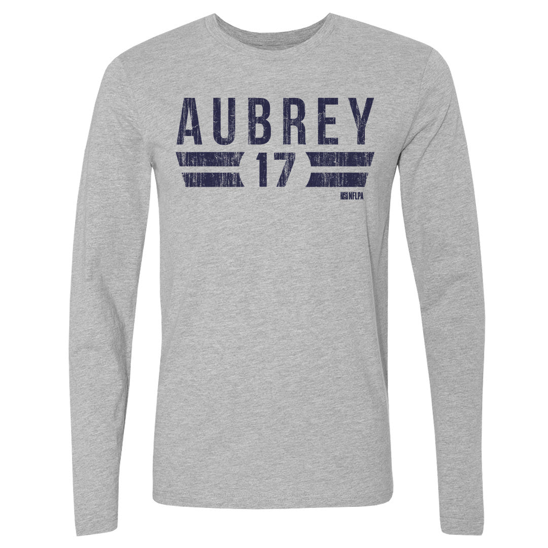 Brandon Aubrey Men's Long Sleeve T-Shirt | 500 LEVEL