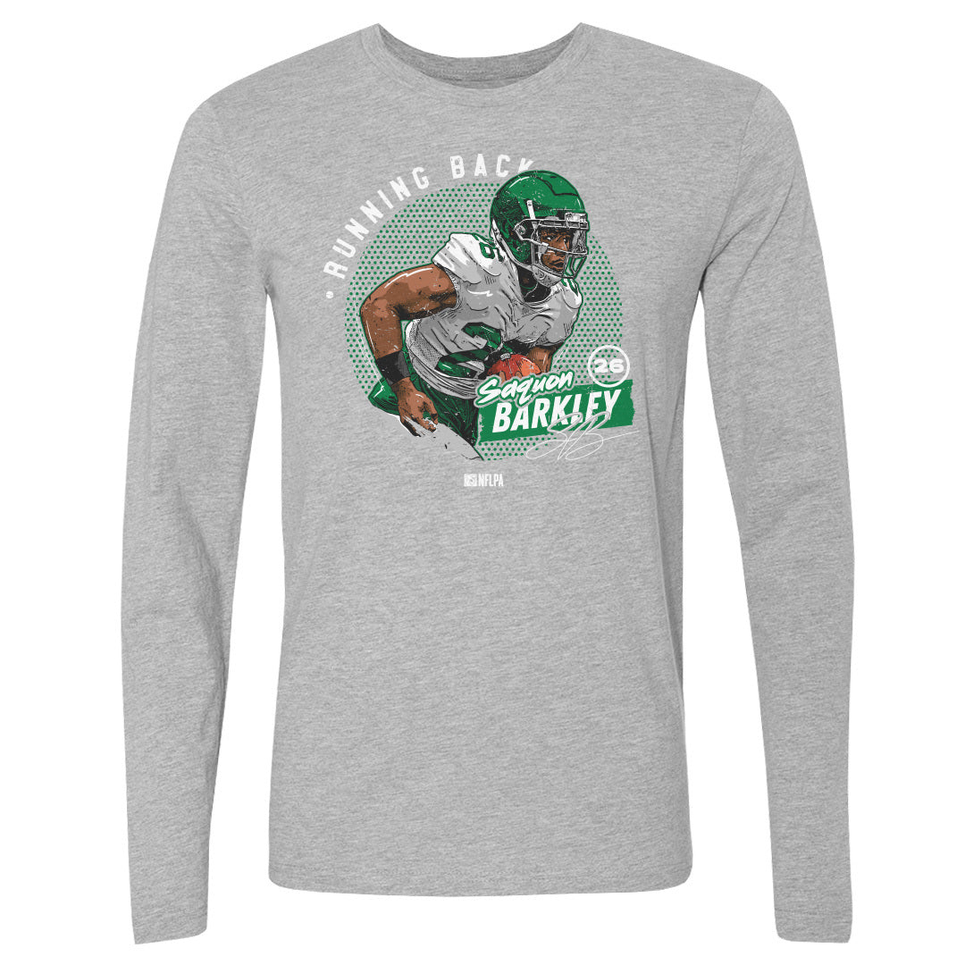 Saquon Barkley Men's Long Sleeve T-Shirt | 500 LEVEL