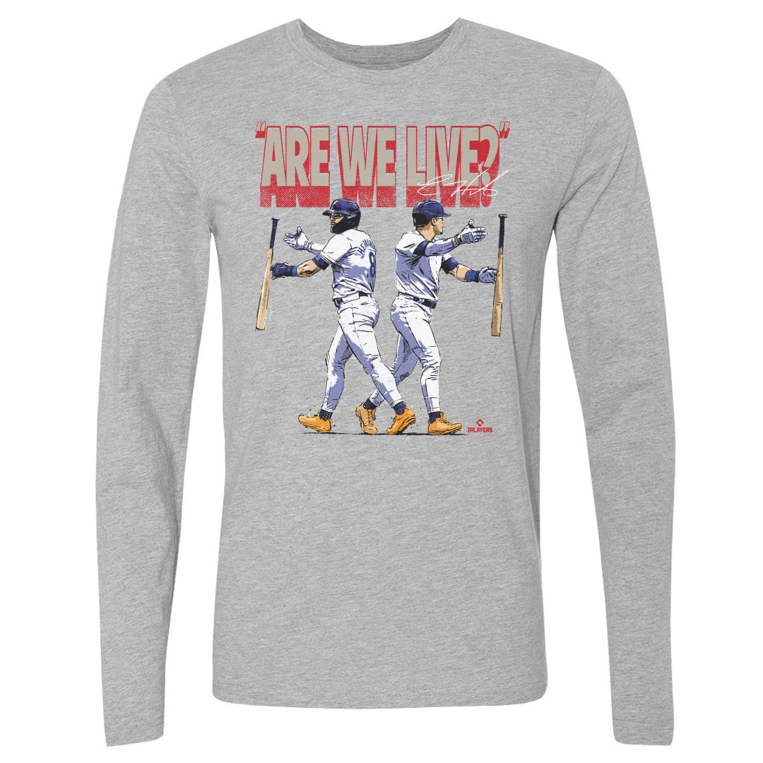 Enrique Hernandez Men's Long Sleeve T-Shirt | 500 LEVEL