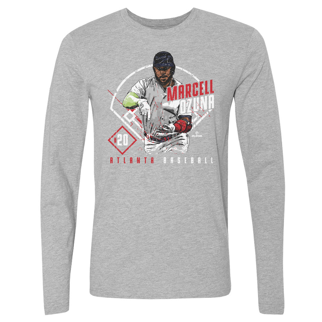 Marcell Ozuna Men's Long Sleeve T-Shirt | 500 LEVEL