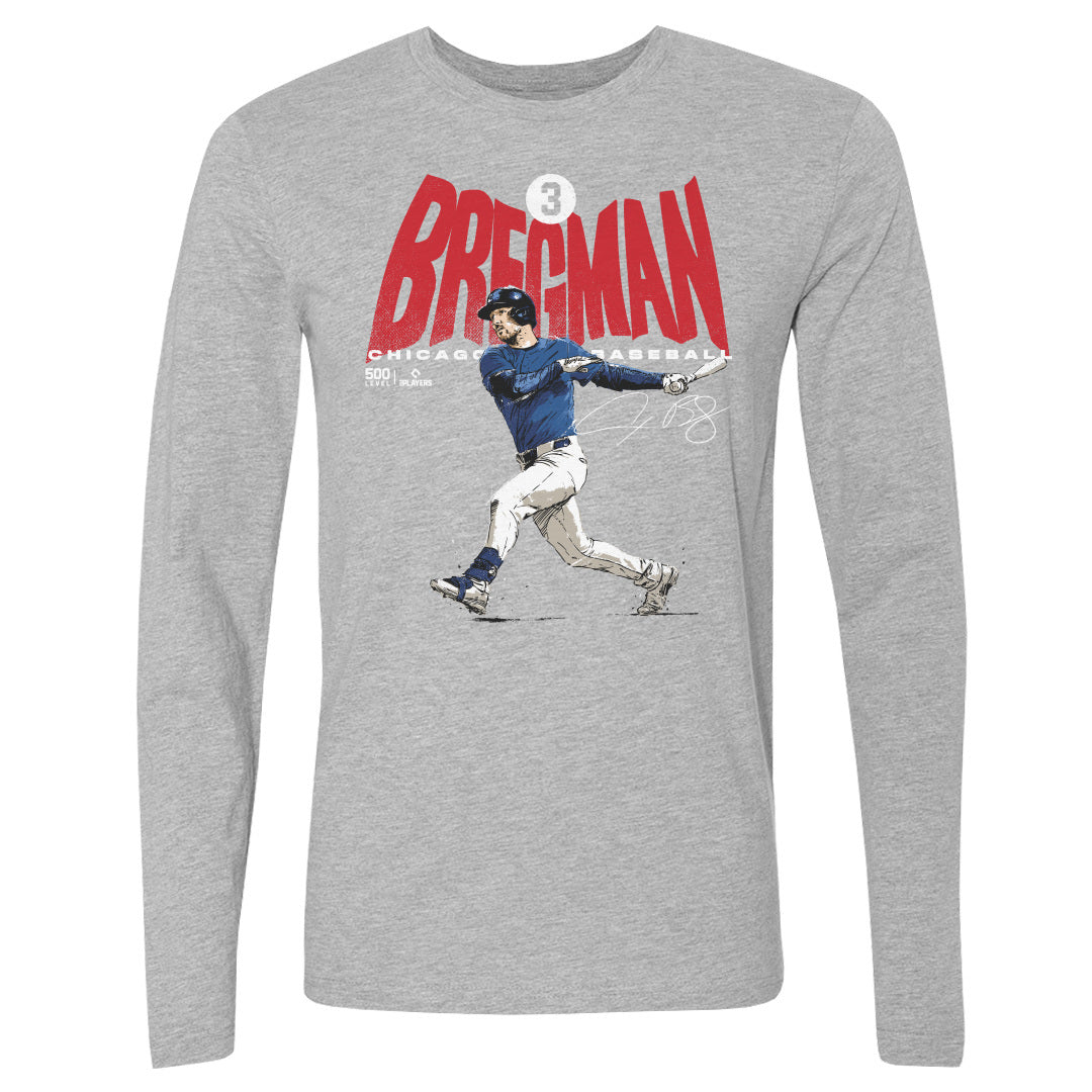 Alex Bregman Men's Long Sleeve T-Shirt | 500 LEVEL