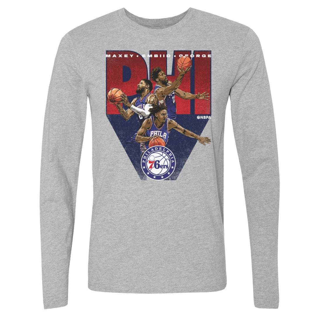 Joel Embiid Men's Long Sleeve T-Shirt | 500 LEVEL