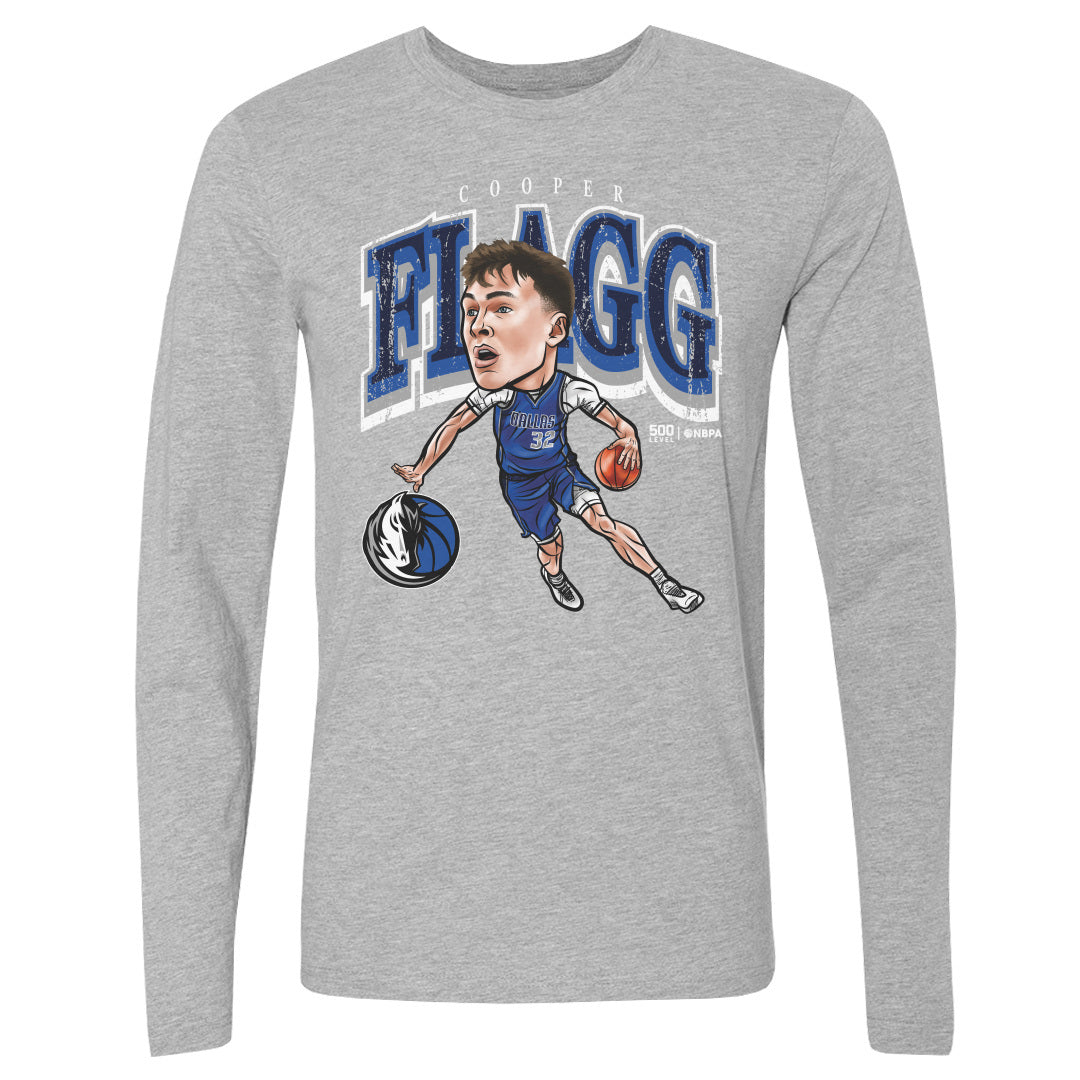 Cooper Flagg Men's Long Sleeve T-Shirt | 500 LEVEL