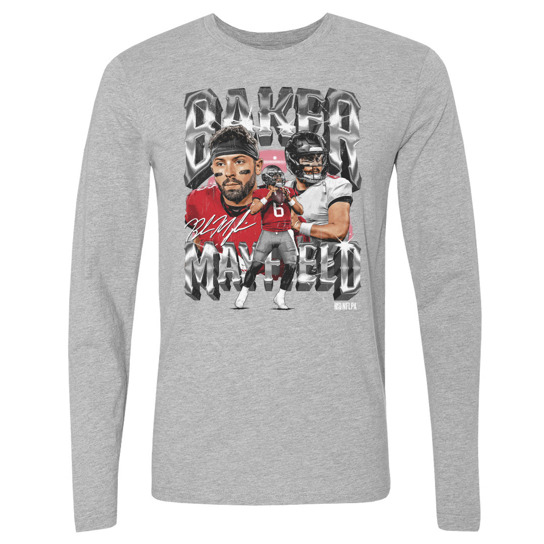 Baker Mayfield Men's Long Sleeve T-Shirt | 500 LEVEL