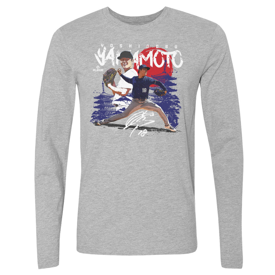Yoshinobu Yamamoto Men's Long Sleeve T-Shirt | 500 LEVEL