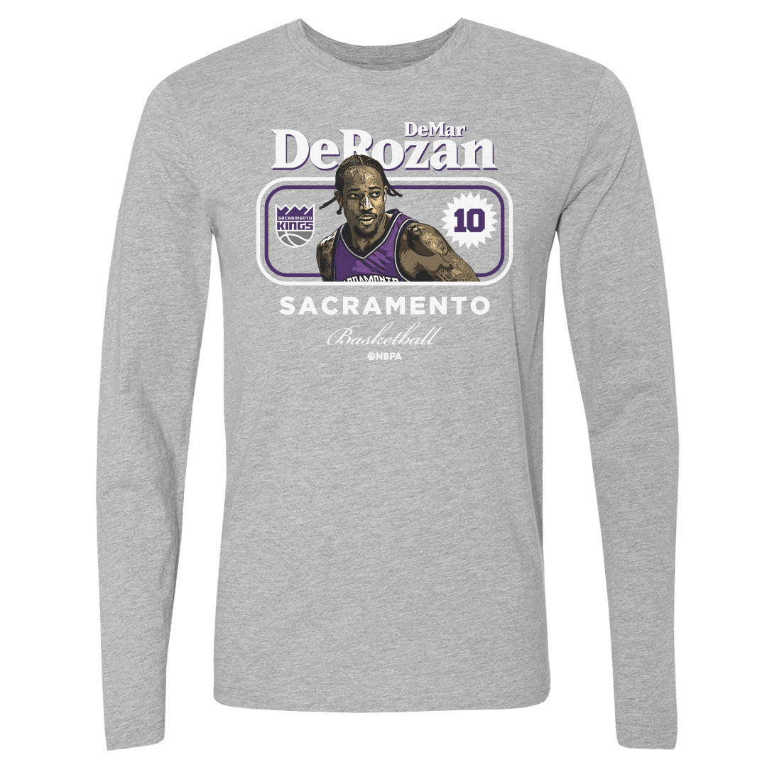 DeMar DeRozan Men's Long Sleeve T-Shirt | 500 LEVEL