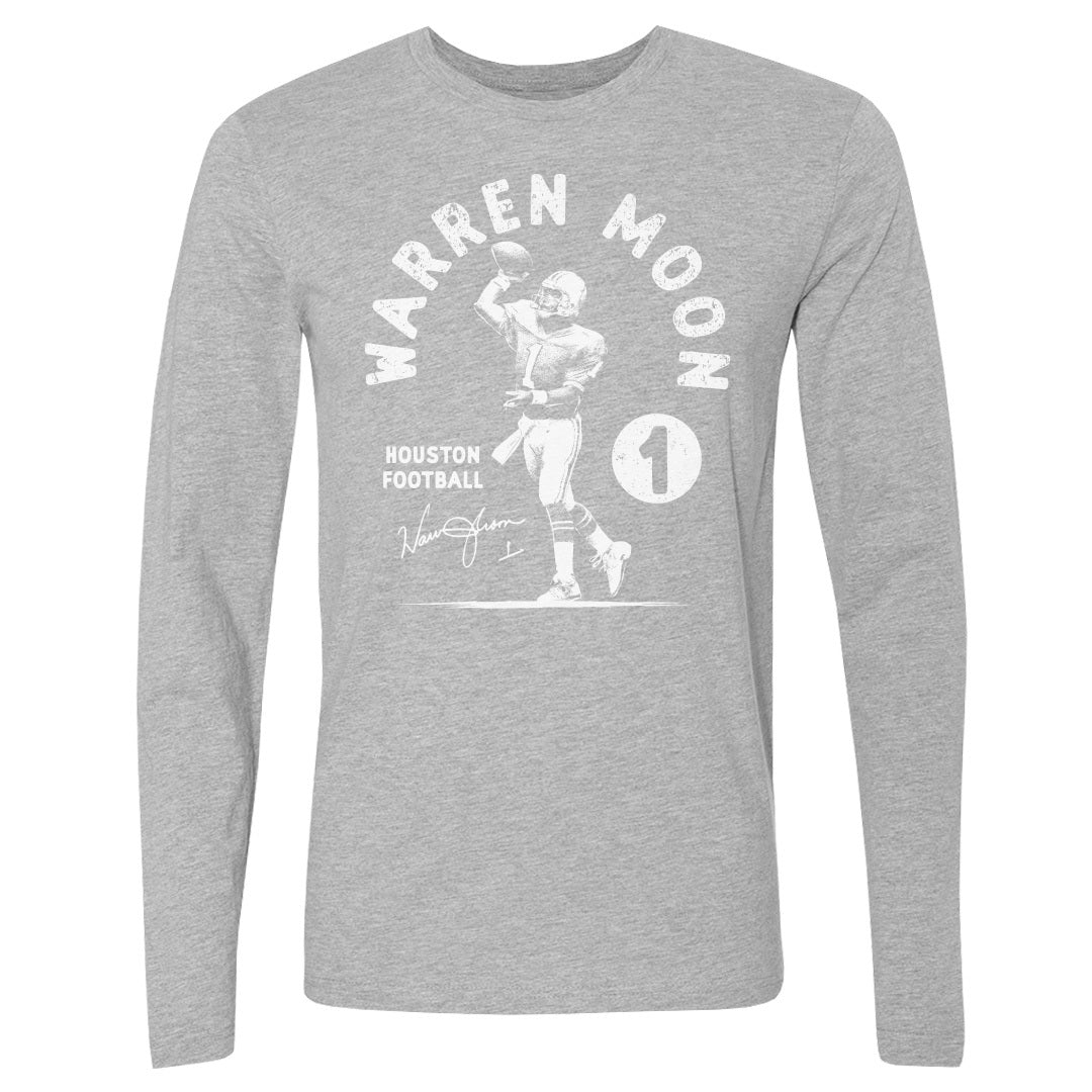 Warren Moon Men's Long Sleeve T-Shirt | 500 LEVEL