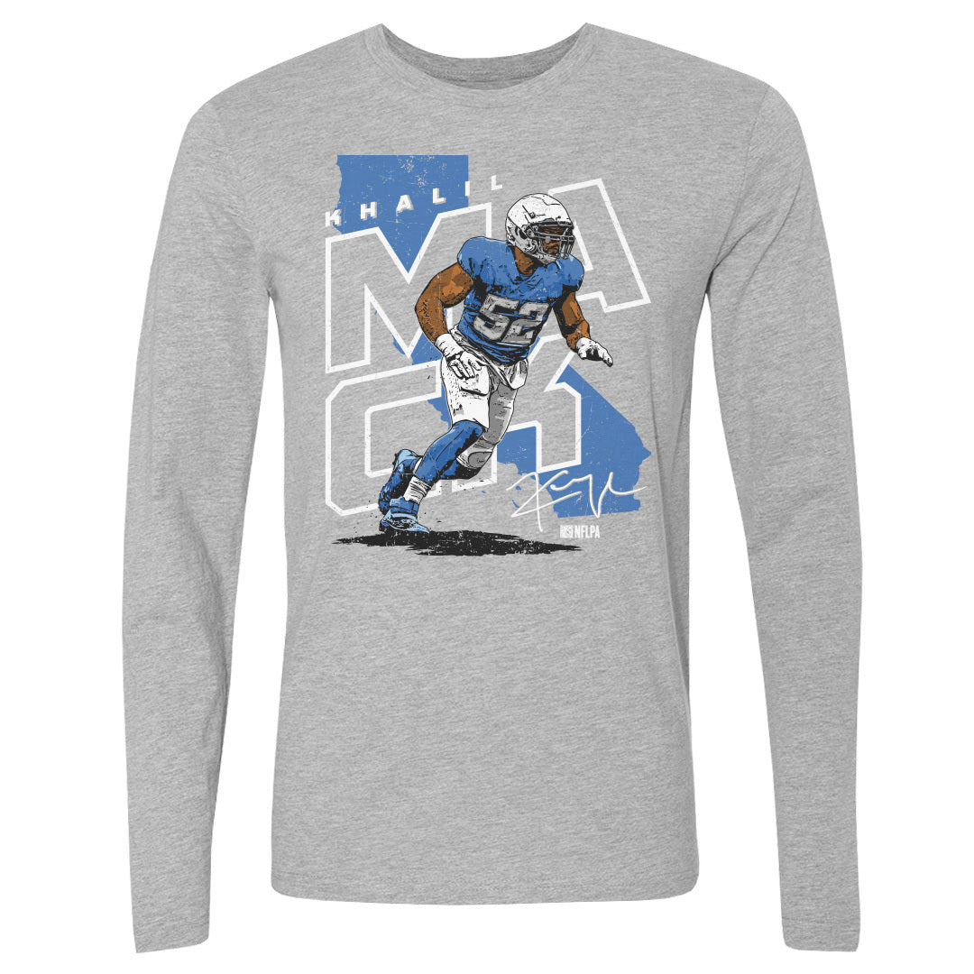 Khalil Mack Men's Long Sleeve T-Shirt | 500 LEVEL