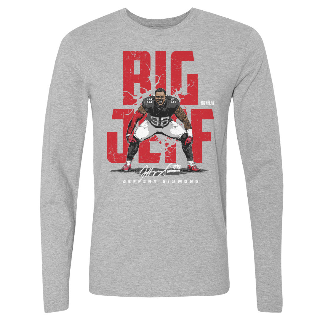 Jeffery Simmons Men's Long Sleeve T-Shirt | 500 LEVEL