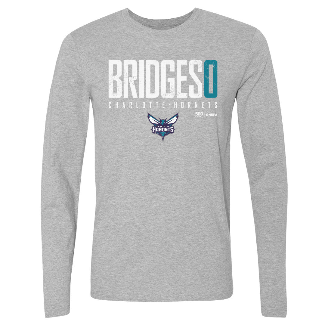 Miles Bridges Men's Long Sleeve T-Shirt | 500 LEVEL