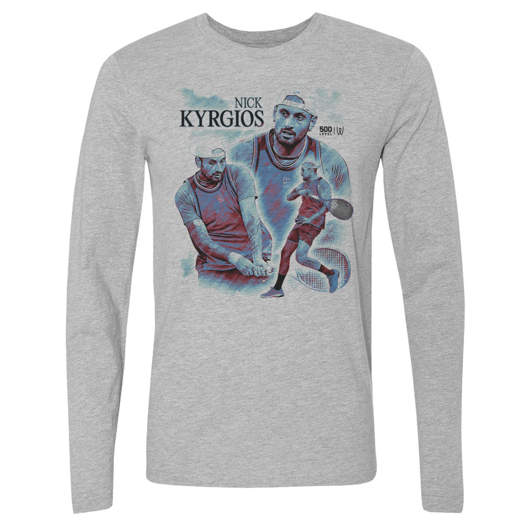 Nick Kyrgios Men's Long Sleeve T-Shirt | 500 LEVEL