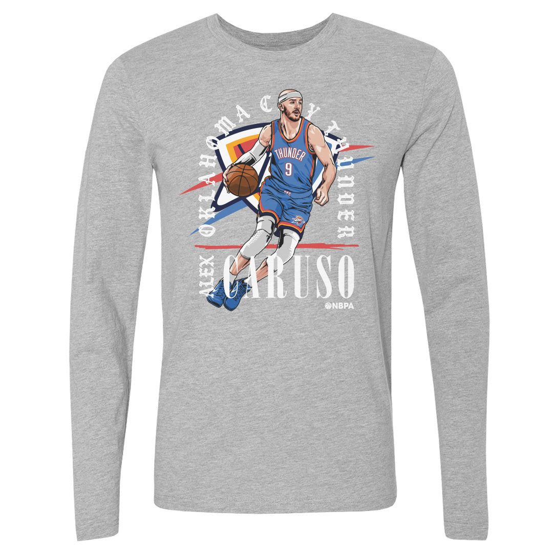 Alex Caruso Men's Long Sleeve T-Shirt | 500 LEVEL