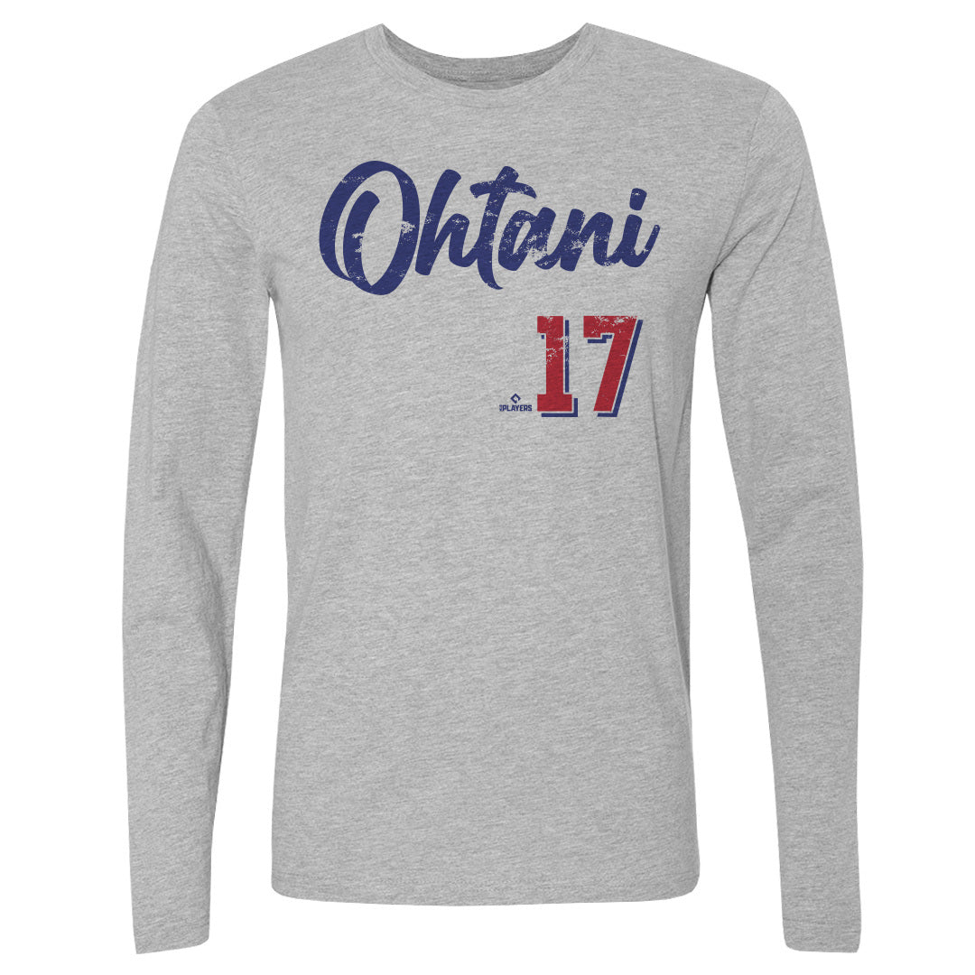 Shohei Ohtani Men's Long Sleeve T-Shirt | 500 LEVEL