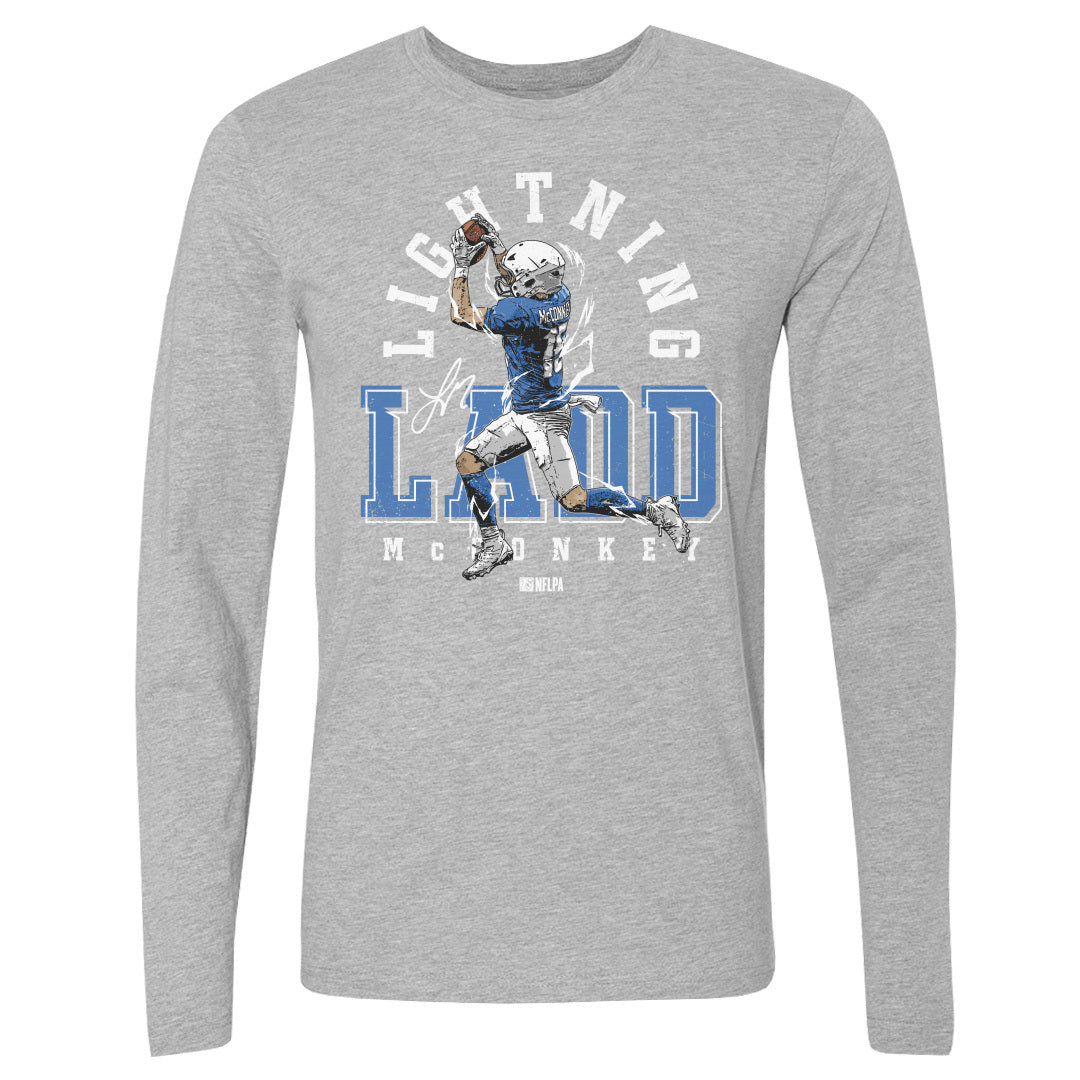 Ladd McConkey Men's Long Sleeve T-Shirt | 500 LEVEL