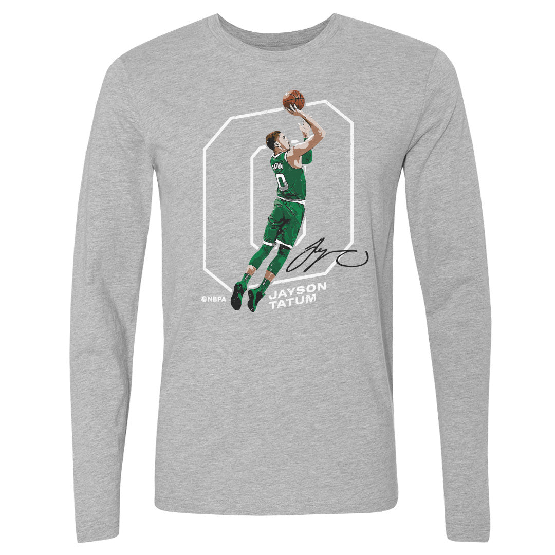 Jayson Tatum Men's Long Sleeve T-Shirt | 500 LEVEL
