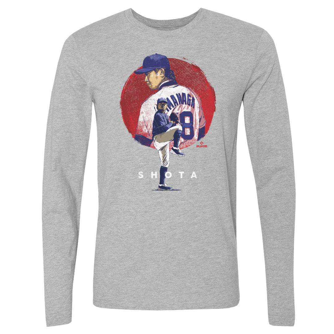 Shota Imanaga Men's Long Sleeve T-Shirt | 500 LEVEL