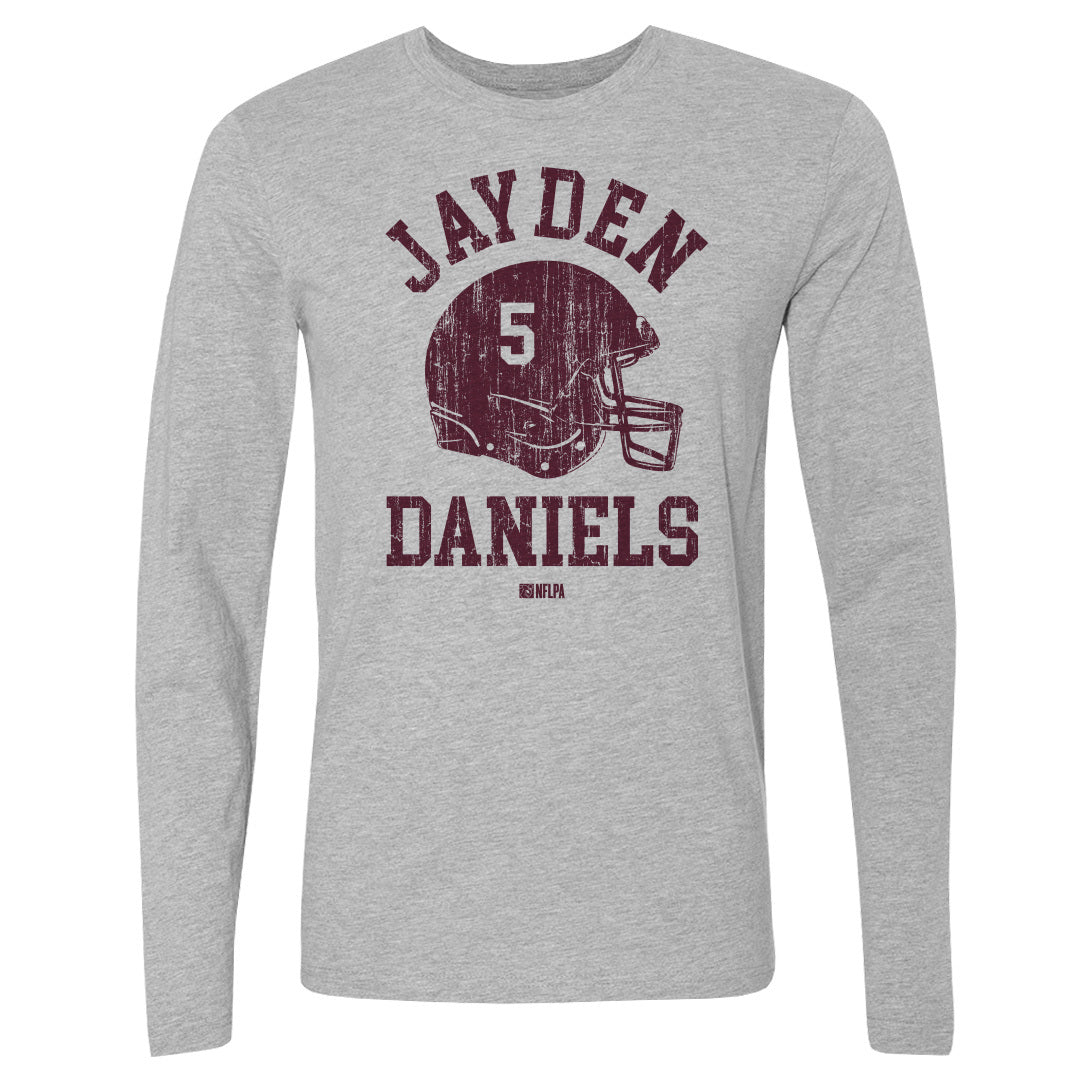 Jayden Daniels Men's Long Sleeve T-Shirt | 500 LEVEL