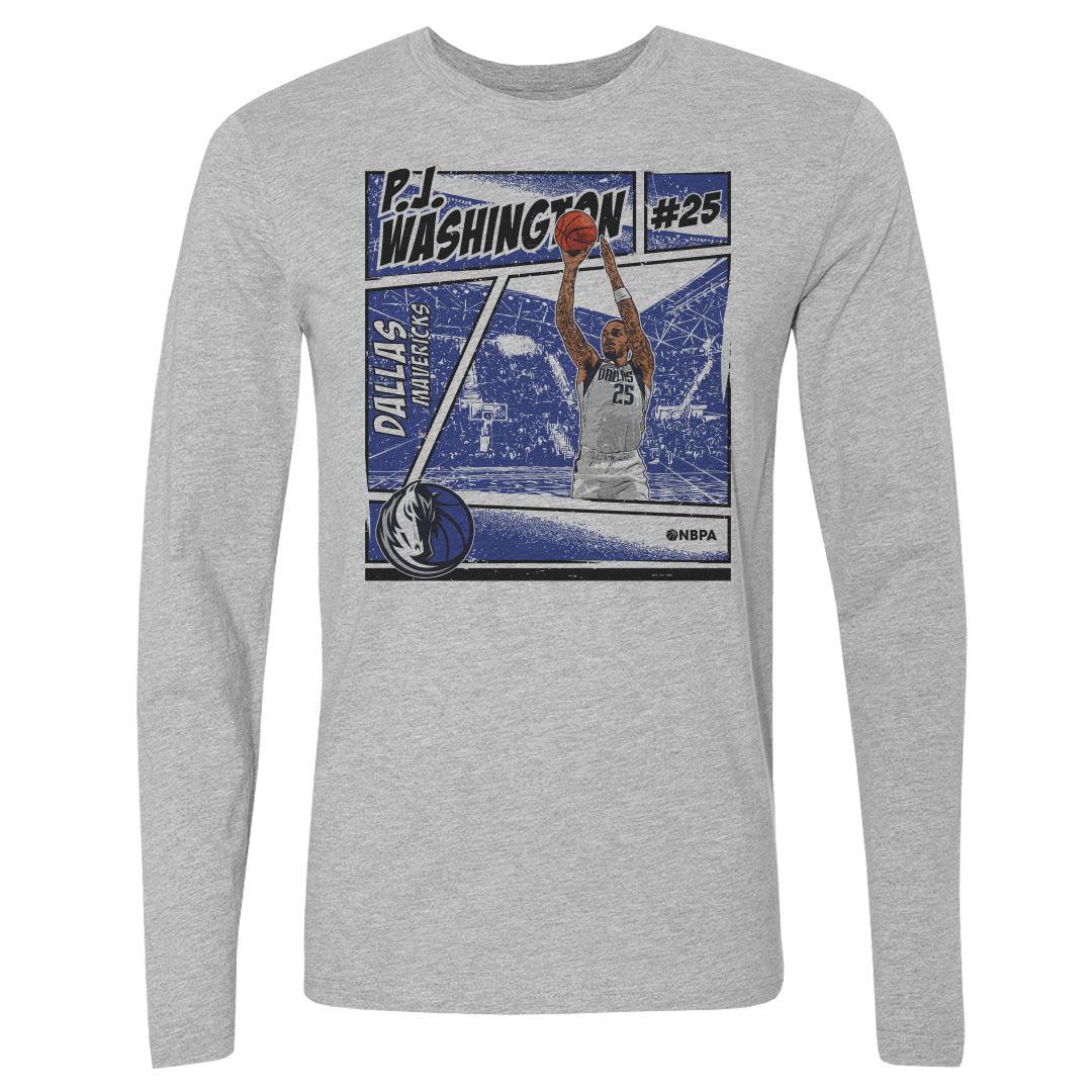 P.J. Washington Men's Long Sleeve T-Shirt | 500 LEVEL