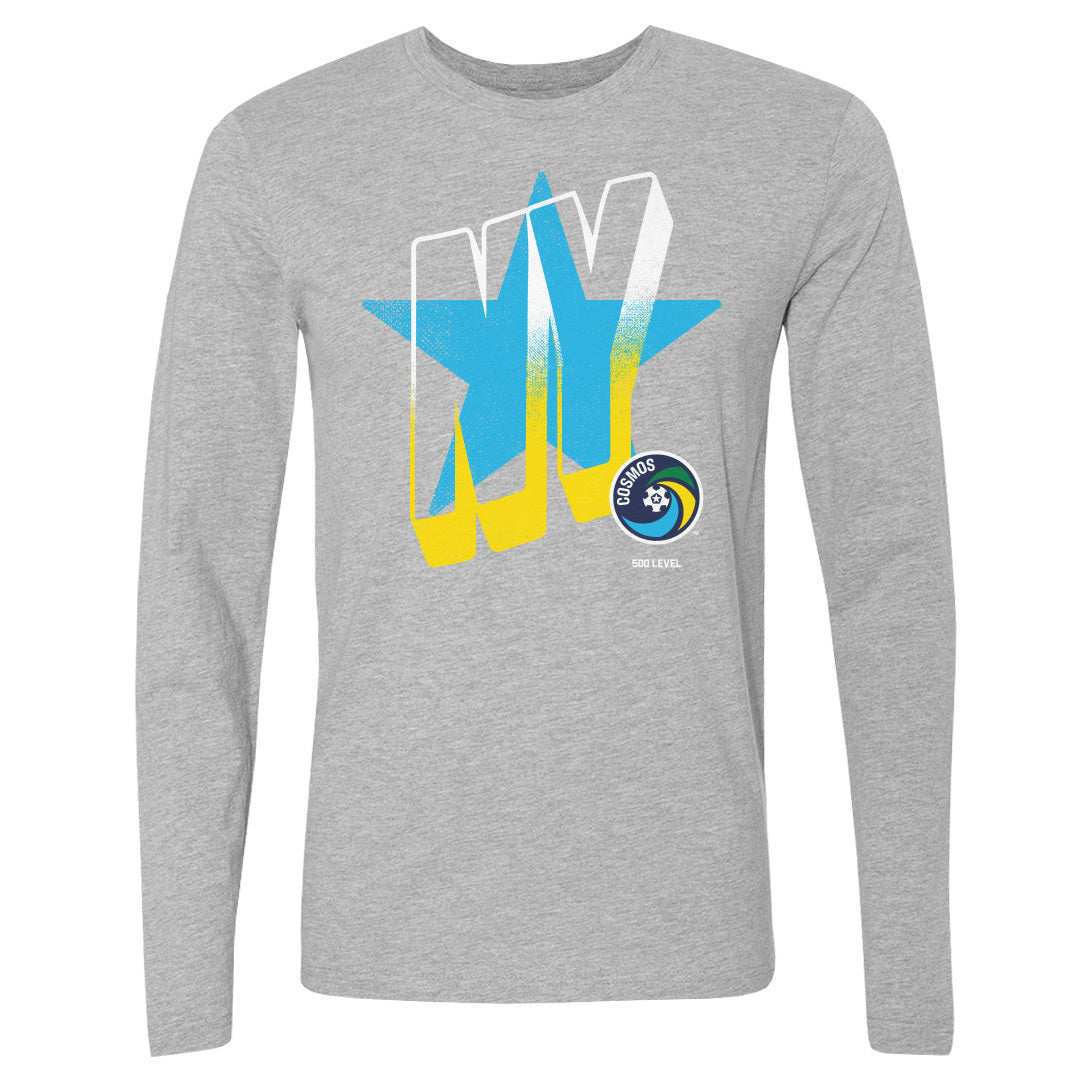New York Cosmos Men's Long Sleeve T-Shirt | 500 LEVEL