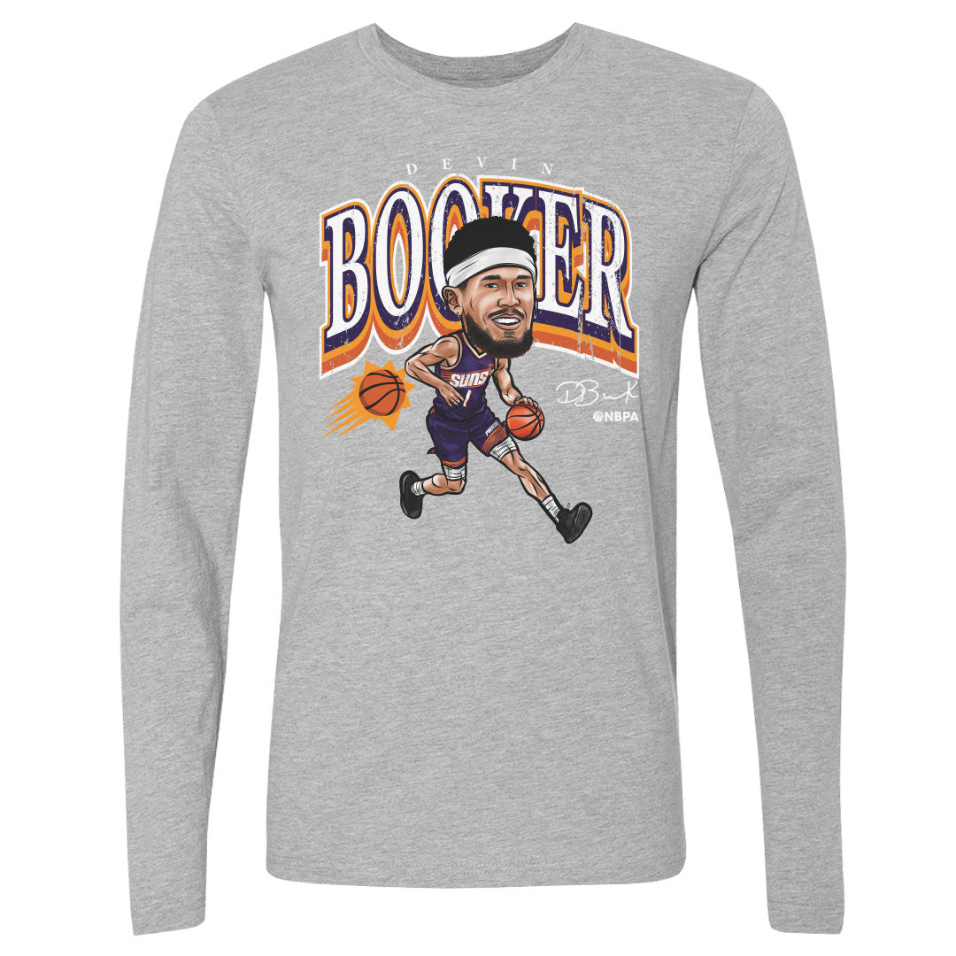 Devin Booker Men's Long Sleeve T-Shirt | 500 LEVEL