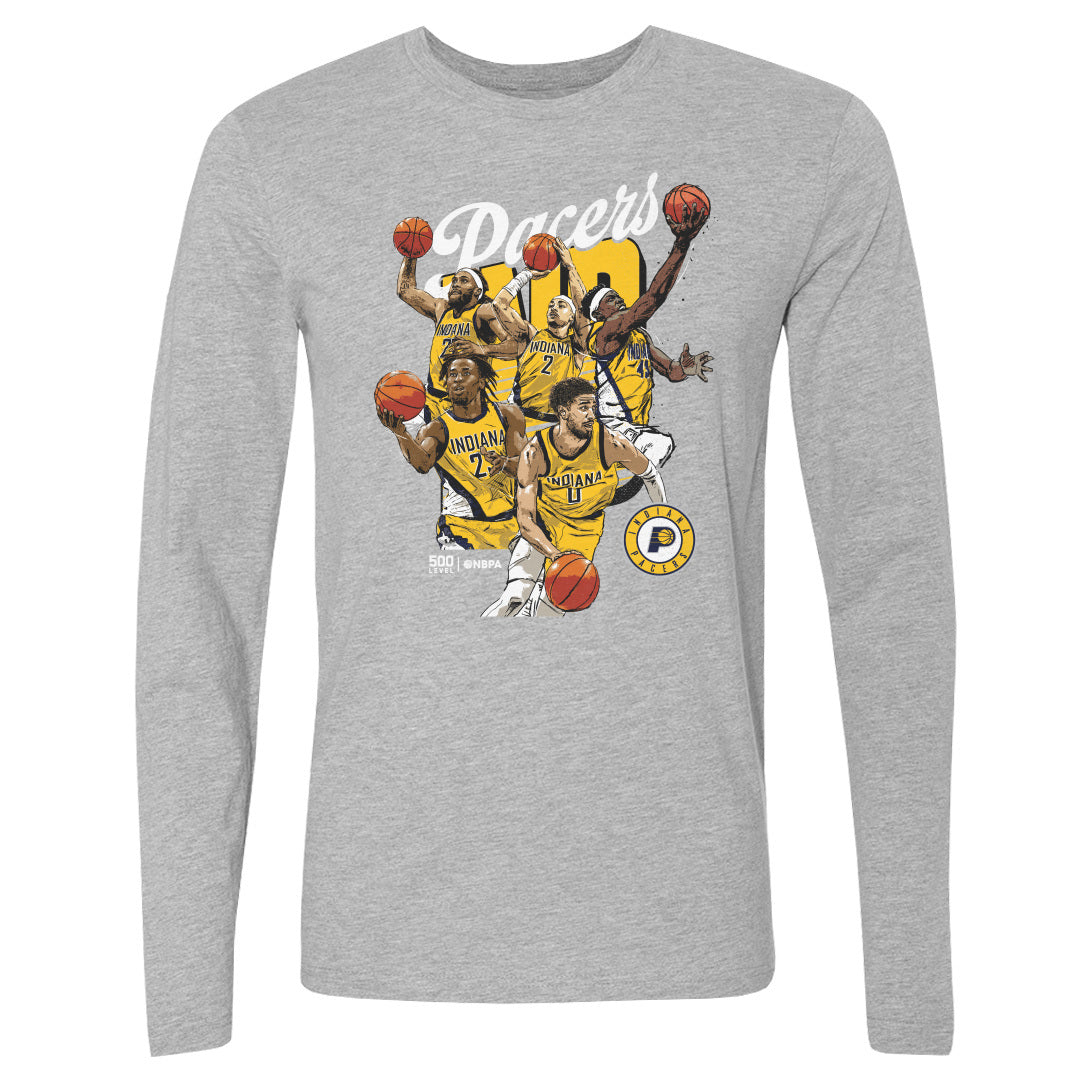 Indiana Pacers Men's Long Sleeve T-Shirt | 500 LEVEL