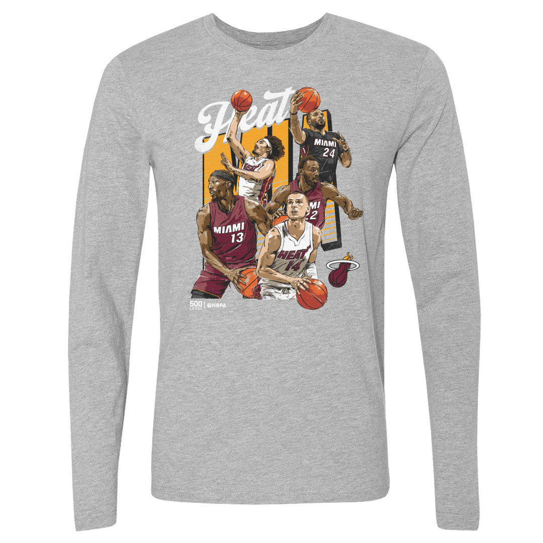 Miami Heat Men's Long Sleeve T-Shirt | 500 LEVEL
