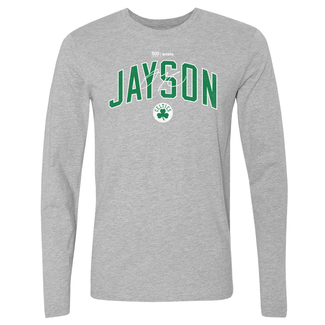 Jayson Tatum Men's Long Sleeve T-Shirt | 500 LEVEL
