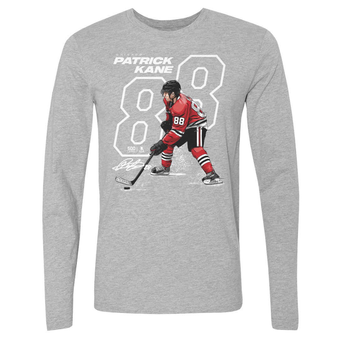 Patrick Kane Men's Long Sleeve T-Shirt | 500 LEVEL