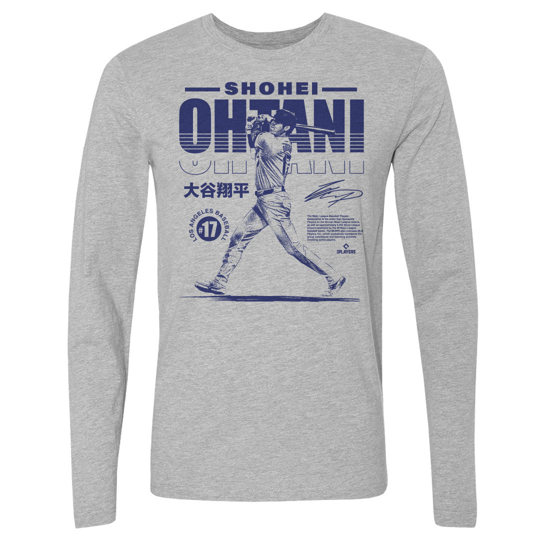 Shohei Ohtani Men's Long Sleeve T-Shirt | 500 LEVEL