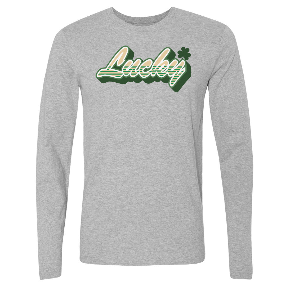 St. Patrick's Day Men's Long Sleeve T-Shirt | 500 LEVEL