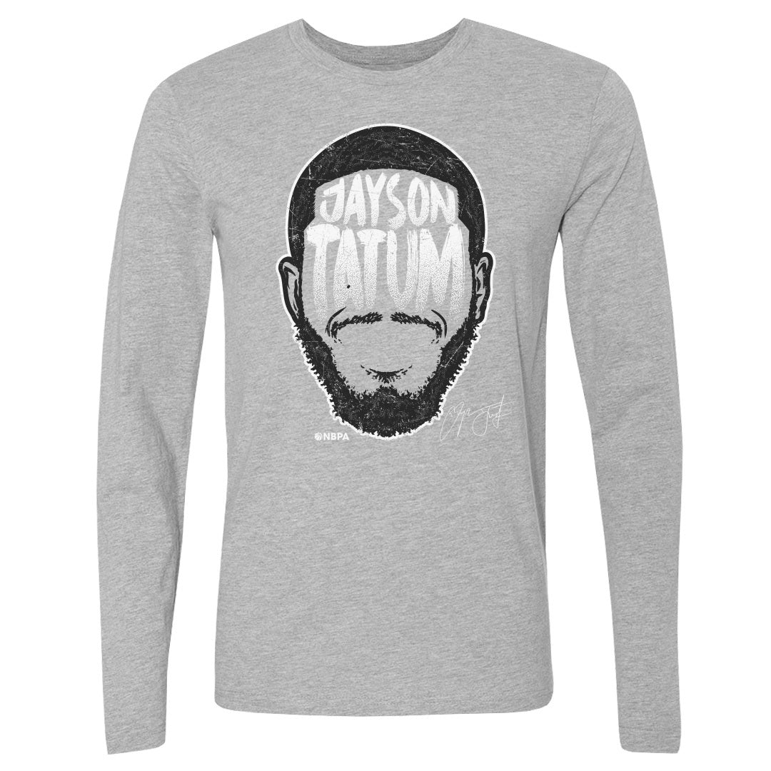 Jayson Tatum Men's Long Sleeve T-Shirt | 500 LEVEL