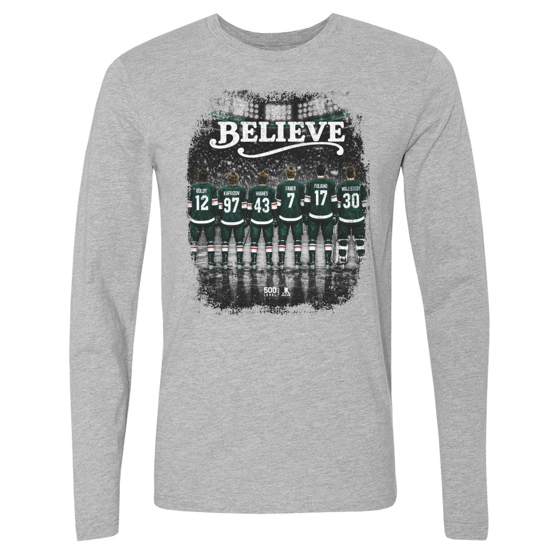 Minnesota Hockey Men's Long Sleeve T-Shirt | 500 LEVEL