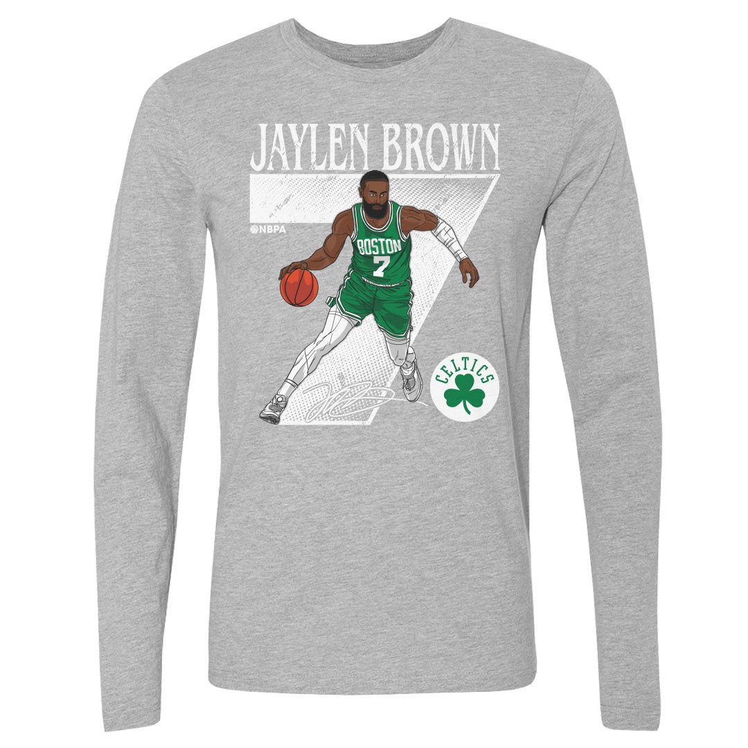 Jaylen Brown Men's Long Sleeve T-Shirt | 500 LEVEL
