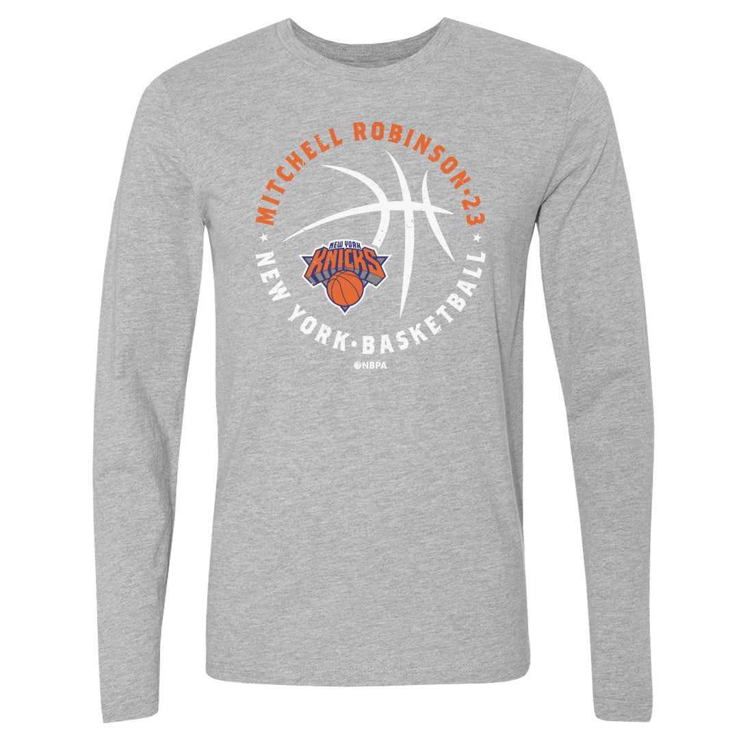 Mitchell Robinson Men's Long Sleeve T-Shirt | 500 LEVEL