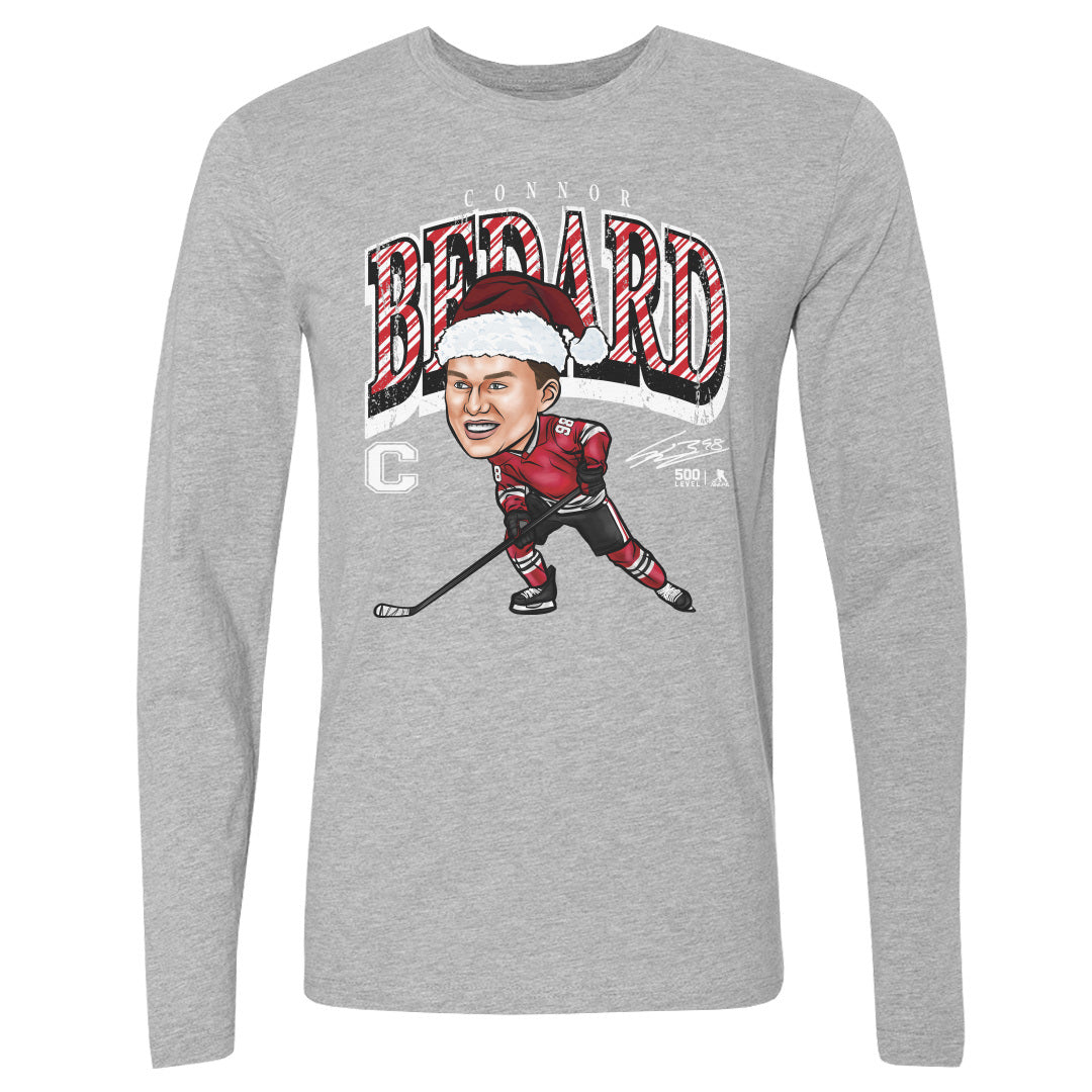 Connor Bedard Men's Long Sleeve T-Shirt | 500 LEVEL