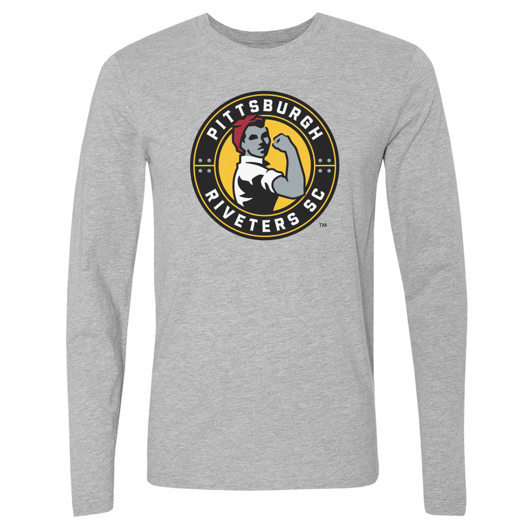 Pittsburgh Riveters SC Men's Long Sleeve T-Shirt | 500 LEVEL