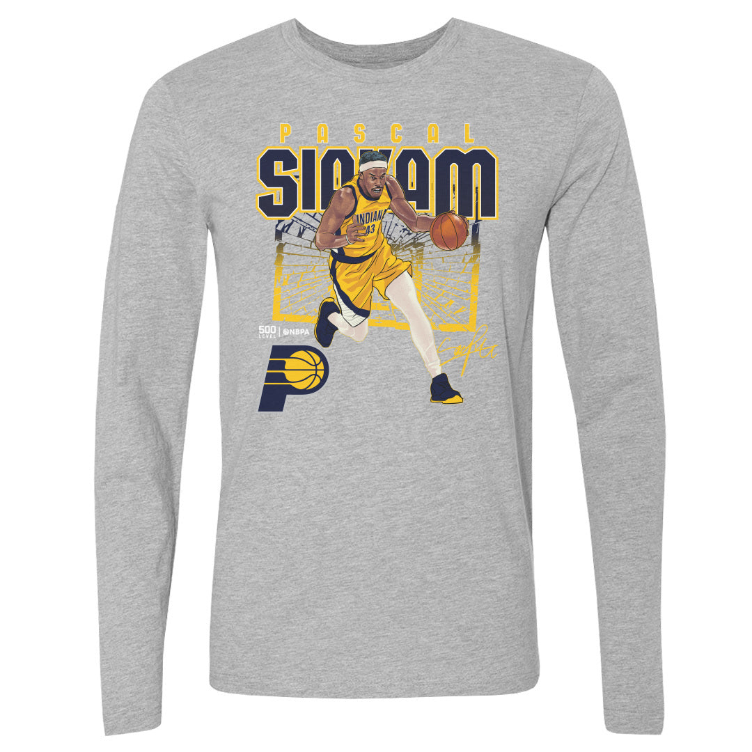 Pascal Siakam Men's Long Sleeve T-Shirt | 500 LEVEL