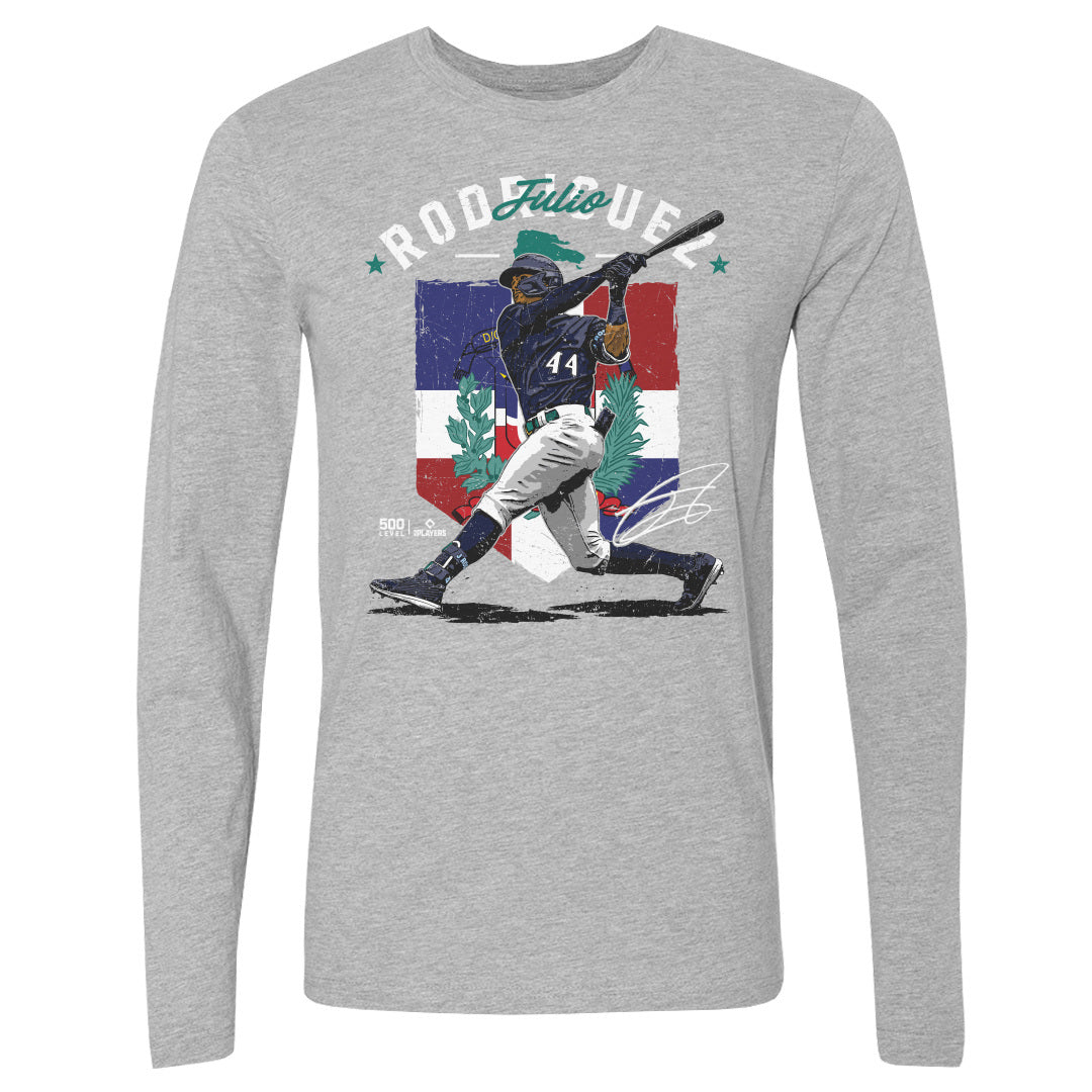 Julio Rodriguez Men's Long Sleeve T-Shirt | 500 LEVEL