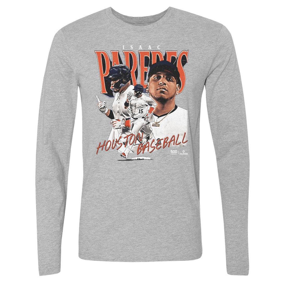 Isaac Paredes Men's Long Sleeve T-Shirt | 500 LEVEL