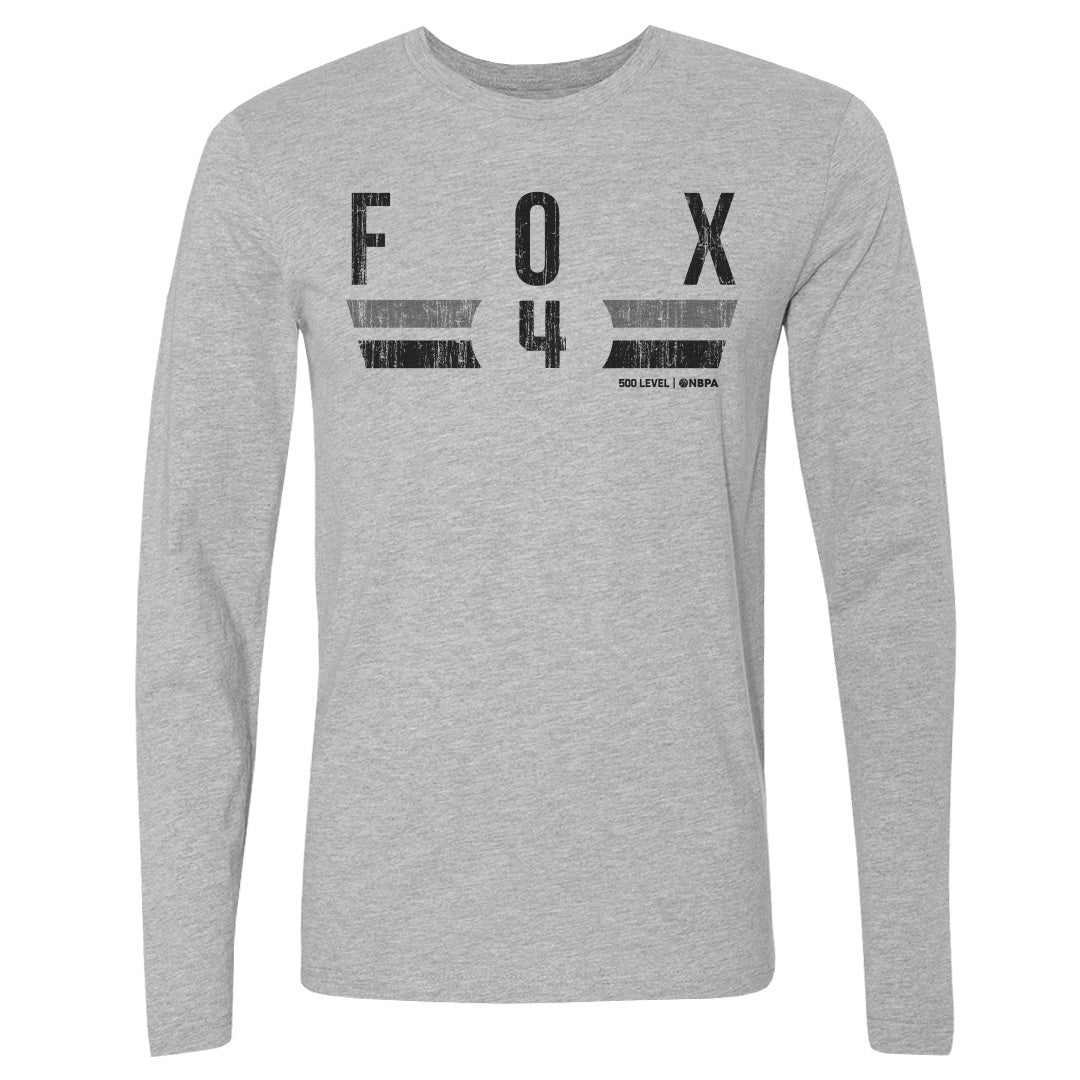 De'Aaron Fox Men's Long Sleeve T-Shirt | 500 LEVEL