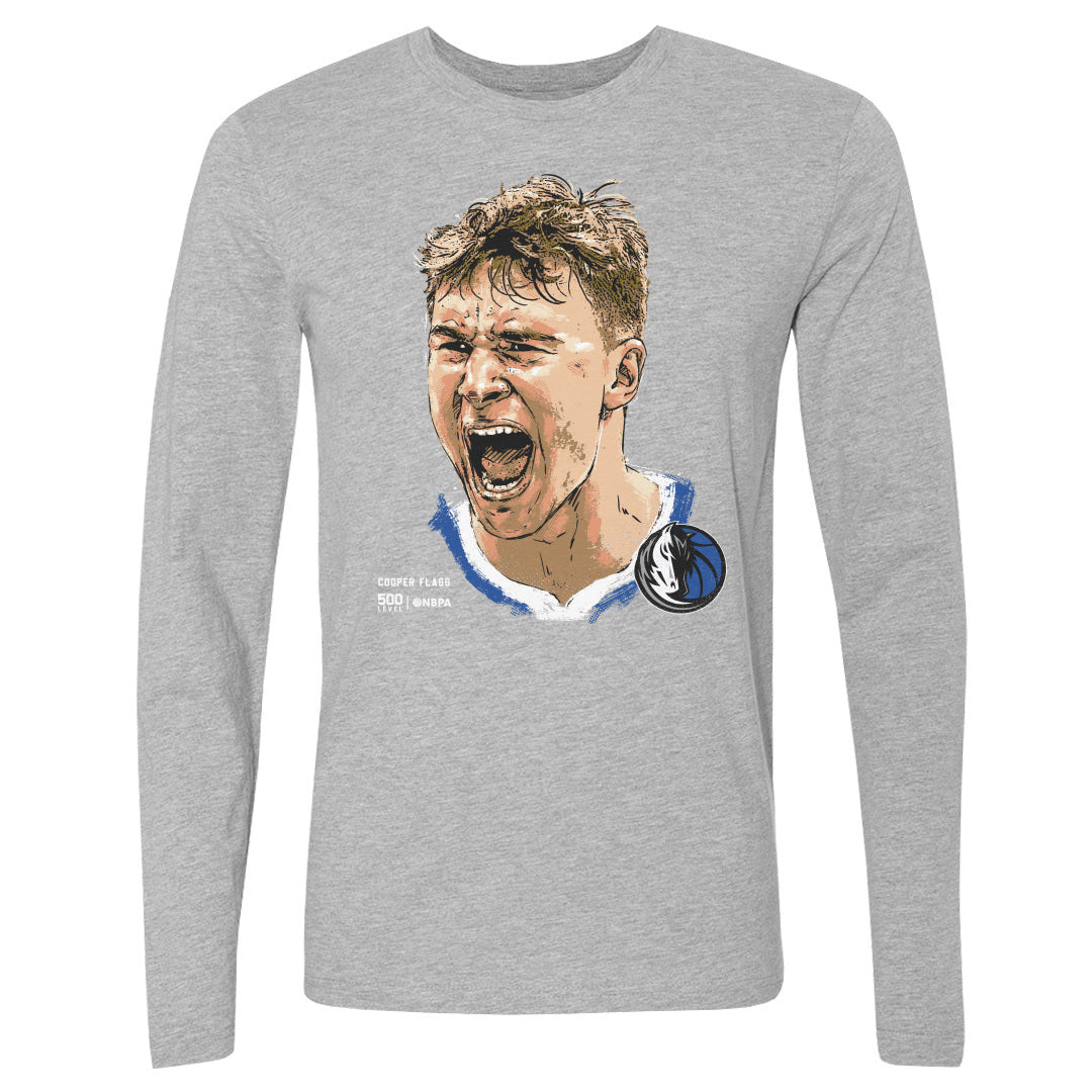 Cooper Flagg Men's Long Sleeve T-Shirt | 500 LEVEL