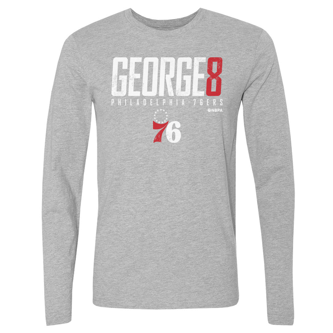 Paul George Men's Long Sleeve T-Shirt | 500 LEVEL