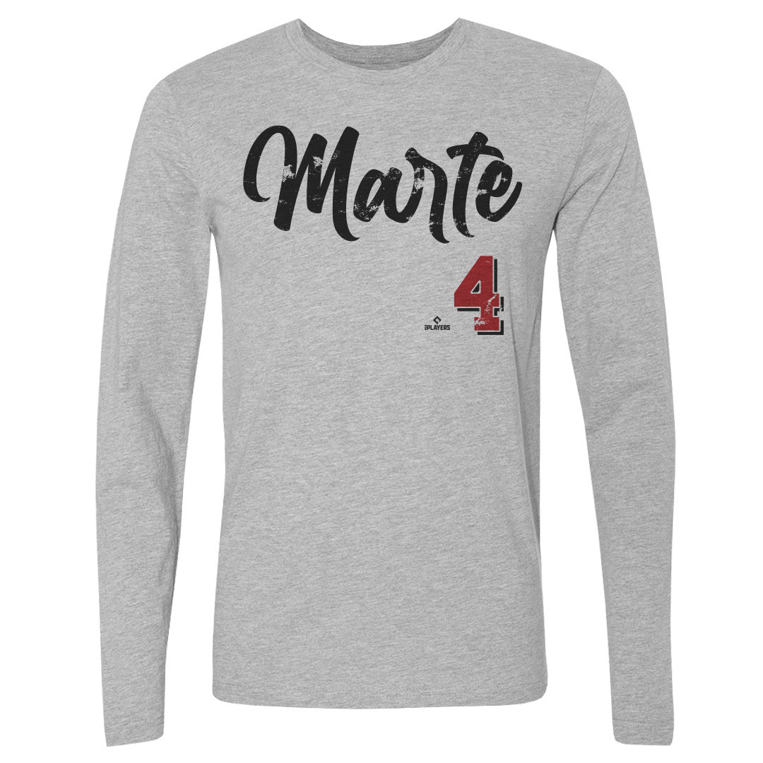 Ketel Marte Men's Long Sleeve T-Shirt | 500 LEVEL
