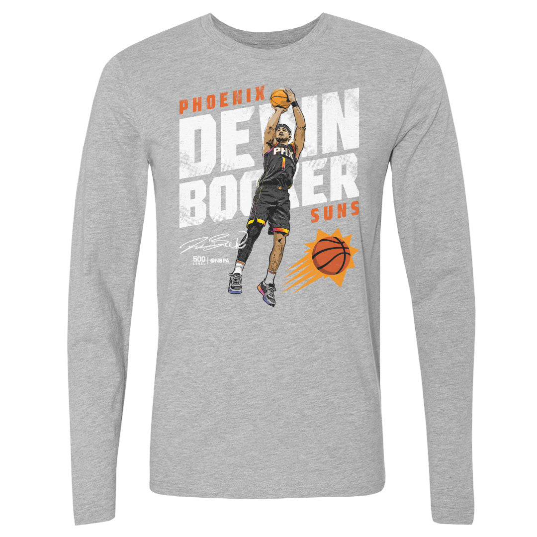 Devin Booker Men's Long Sleeve T-Shirt | 500 LEVEL