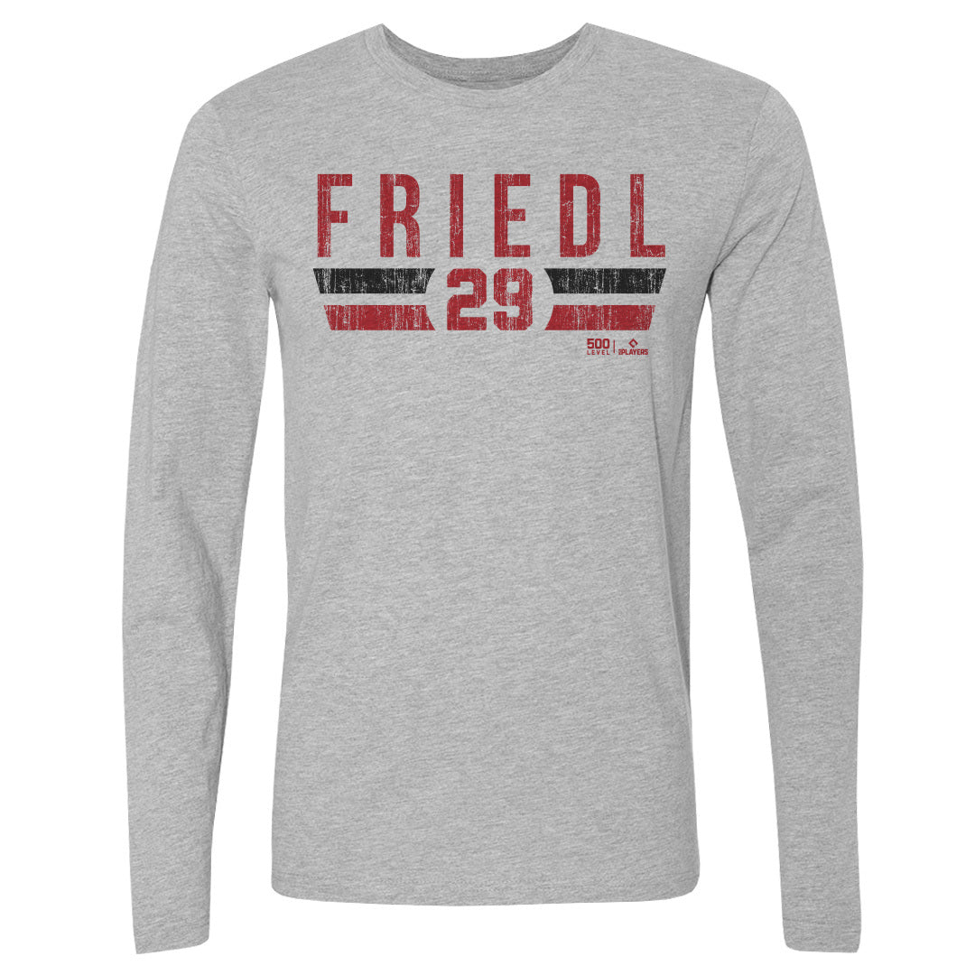 TJ Friedl Men's Long Sleeve T-Shirt | 500 LEVEL