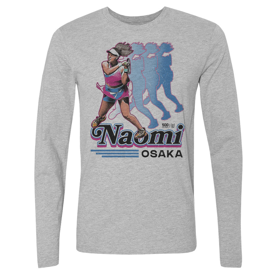 Naomi Osaka Men's Long Sleeve T-Shirt | 500 LEVEL